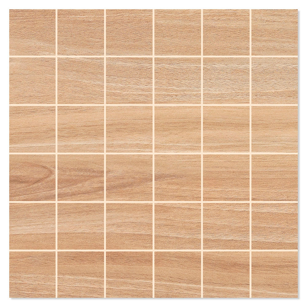 Mosaik Klinker Kirova Beige Haya Matt 30x30 (5x5) cm